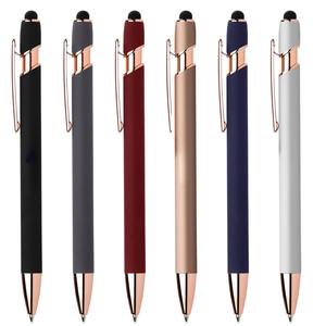 Lüks Metal Ballpen özel Logo plastik sevimli toptan kişiselleştirilmiş iş erkekler doğum günü hediyesi yazma kalem okul istasyonu - Product Image 2