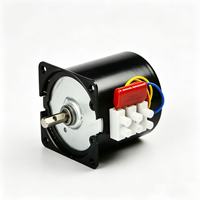 Moteur synchrone monophasé à montage sur panneau, moteur électrique compact 28W 30RPM 50Hz/60Hz pour panneaux de commande, équipement d'automatisation