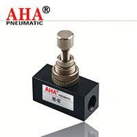 Vanne de régulation pneumatique de type RE, régulateur de débit d'air de précision pour systèmes pneumatiques industriels, performance stable