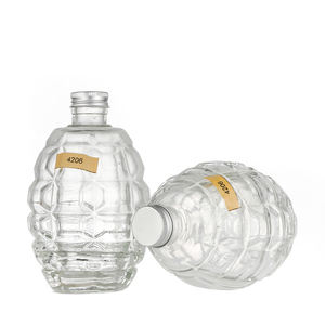 Botellas de Vidrio para Bebidas de 510 ml con Forma de <span class=keywords><strong>Granada</strong></span>, Ecológicas y de Diseño Único - Product Image 2
