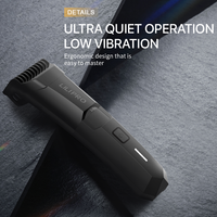 Tondeuse à barbe LILIPRO BT01, personnalité, réglage rotatif intégré, tondeuse à barbe électrique, étanche, rasoir à barbe pour homme