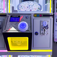 Mini distributeur automatique de capsules à double couche avec lecteur de cartes pour le plaisir des enfants et les centres commerciaux