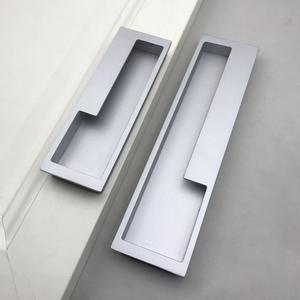 Usine directe en gros de meubles en aluminium poignées caché tiroir placard armoire poignée pour cuisine chambre Style chaud extérieur - Product Image 2