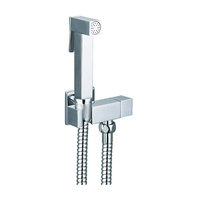 En gros Douchette WC Shattaf avec Robinet d'Angle, Tuyau Flexible, Support Mural, Accessoire Sanitaire de Salle de Bain