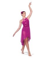 Robe lyrique haut de gamme au clair de lune Whispers pour enfants Costume de danse élégant en vente Premium Ballroom Performance Wear
