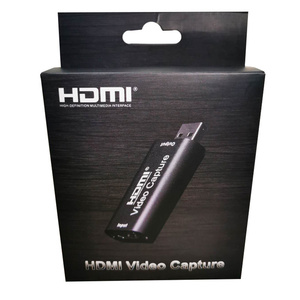 HDTV 1080P ไปยัง USB 2.0 3.0กล่องบันทึกเกมสำหรับคอมพิวเตอร์ Youtube <span class=keywords><strong>OBS</strong></span> สตรีมสดออกอากาศการ์ดจับภาพวิดีโอ Hd - Product Image 6