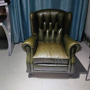 Hiện Đại Cao cấp Ý Cổ Điển Duy Nhất Ghế Da Phong Cách Trung Cổ Chủ Tịch Ghế Cho Phòng Khách Cho Xì gà Phòng chờ - Product Image 5