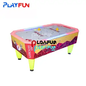 Pacchetto pieghevole personalizzato a gettoni con funzione accettore Kit zona gioco grande piccolo Mini FEC tavolo per bambini macchina da gioco Air Hockey