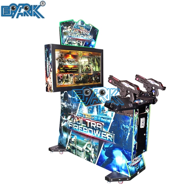 Three in One Shooting Machine 42" Ultra FirePower Shooting Simulator Arcade Machine