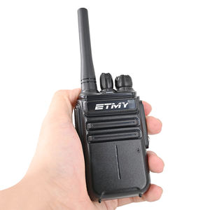 ETMY ET-699 Petit talkie-walkie UHF portable, étanche IP67, robuste, pour extérieur, USB, 3 km, radio bidirectionnelle de sécurité - Product Image 2