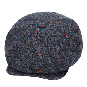 Casquette personnalisée Man Gatsby Chapeaux de lierre en laine Casquettes Baker Boy 8 Panels Casquettes Newsboy Cap Flat Hats - Product Image 5
