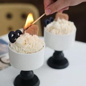 2024 Instagram Tendance Luxueuse Cire De Soja Parfumée Personnalisable Bougie Pilier Écologique pour Pâques Ramadan Fête Des Pères - Product Image 4