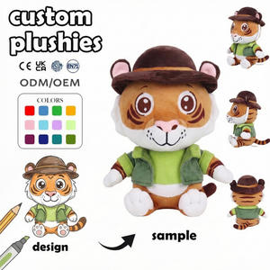Fabricante de Juguetes de Peluche Personalizados, MOQ Bajo, Forro de Malla de Tela de Algodón, Disfraz de Ciervo, Muñeco de Elefante, Juguetes Labbubu, Mascota Personalizada - Product Image 6