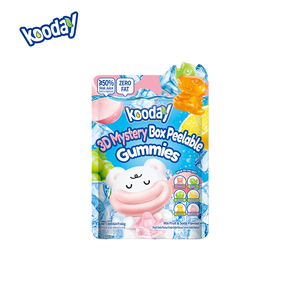 Gomitas Congeladas <span class=keywords><strong>3D</strong></span> con Sabor a Limón y Mango, Comestibles, Suaves y Masticables, Alivian el Estrés, Paquete Individual, Golosinas Casuales para el Hogar - Product Image 4