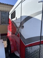 Remorque à chevaux à double essieu galvanisée à chaud avec freins électriques, dispositif anti-déconnexion, fabrication sur mesure disponible