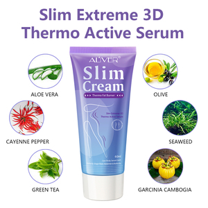 ALIVER Vente en Gros Gel Amincissant Crème Brûle-Graisse Anti-Cellulite Ventre Plat Hydratante Naturelle Raffermissante Chaude - Product Image 6