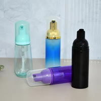 Distributeur de shampoing moussant transparent, flacon pulvérisateur vide en PET, pompe pulvérisatrice en plastique, flacon de savon portable pour voyage, 120ml-1000ml