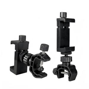 360 Degree Rotation Universal Flexible <b>Phone</b> Clamp Tripod Mount Adapter Stand Bracket Clip Mobile <b>Phone</b> Holder Adjustable Height - Product Image 5