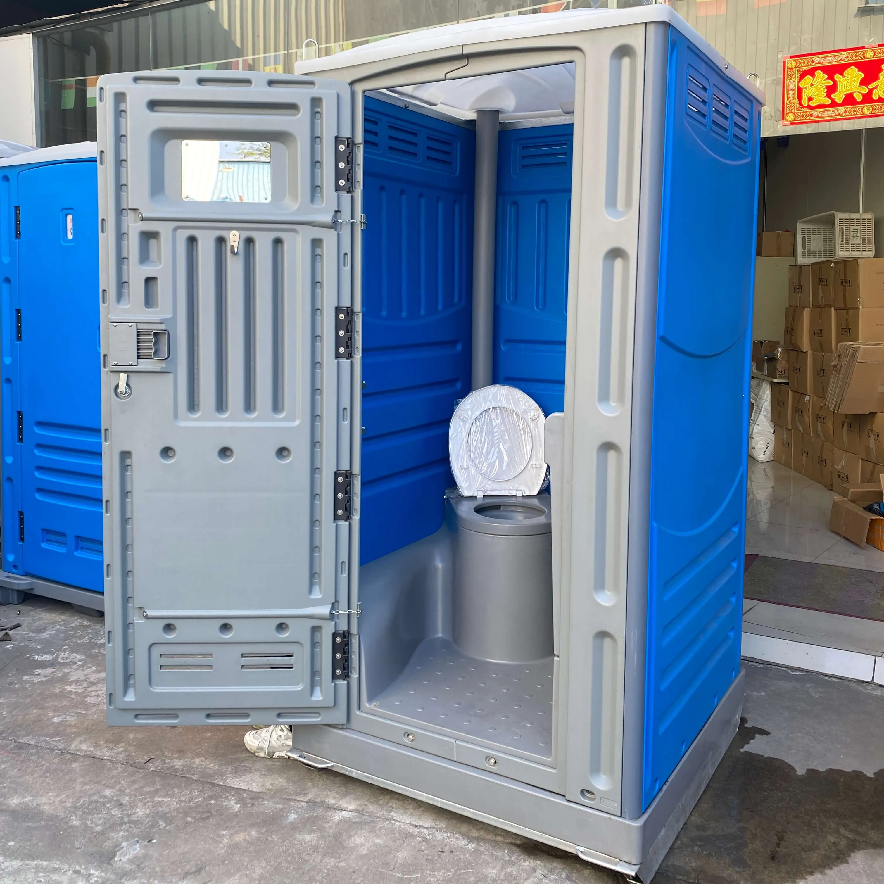 Abnehmbare tragbare Toilette Auto mit Outdoor-Camping gehen außerhalb bewegliche tragbare Toilette globale heiße tragbare Toilette kosten günstig gut