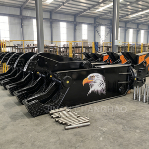 Produits les plus vendus Cisaille hydraulique mobile à double cylindre rotative à 360 degrés pour la découpe de métaux et de ferraille, 20 tonnes, pour excavatrice 320 - Product Image 3