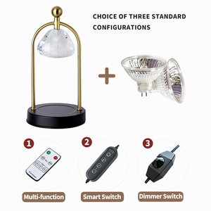 Lampe <span class=keywords><strong>chauffe</strong></span>-bougie électrique sans flamme pour bougies parfumées, <span class=keywords><strong>chauffe</strong></span>-<span class=keywords><strong>cire</strong></span>, diffuseur d'ambiance, décoration, cadeau, OEM - Product Image 3