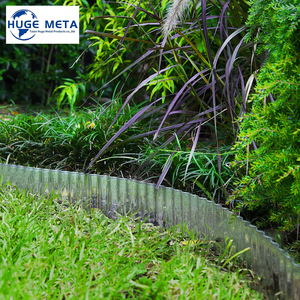 Bordo per Giardino in Metallo Ondulato Resistente alle Intemperie, Rivestito a Polvere, Stile Art Deco, Recinzione Alta per Aiuole <span class=keywords><strong>Fai</strong></span>-<span class=keywords><strong>da</strong></span>-<span class=keywords><strong>Te</strong></span> - Product Image 3