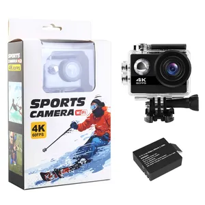 Ausek Camera Hành Động Thể Thao 4K 30 Khung Hình/Giây Với Điều Khiển Từ Xa 2.4G + 16 Chiếc Phụ Kiện Miễn Phí + Pin 1050MAh