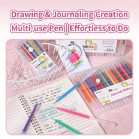 Ensemble de stylos gel à paillettes de 100 couleurs, coffret cadeau ultime pour artistes et journaliers