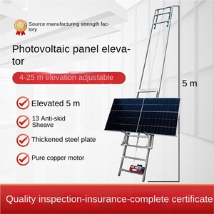 Portable Miniature Electric <strong>Window</strong> Lifter Small Photovoltaic Panel Crane with Glass Door Condition New for Hanging Bricks Doors - Product Image 5
