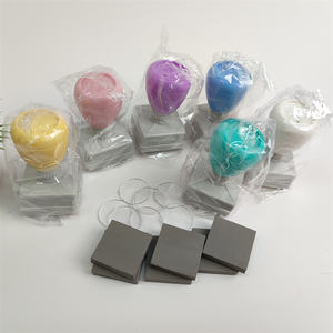 <span class=keywords><strong>HA</strong></span> yumuşak renk kare 30mm özel damga öğretmen flaş pulları için önceden mürekkepli ofis damgası - Product Image 3