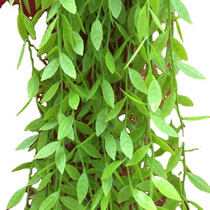 Plante artificielle Tainen en saule pleureur, 100 cm, en plastique vert, pour décoration murale, mariage et maison - Product Image 5