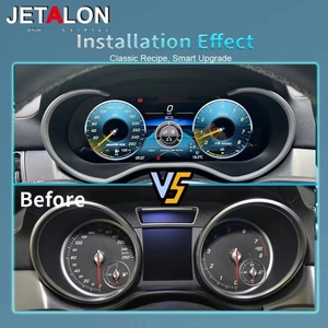 หน้าจอ LCD ขนาด 11 นิ้ว สำหรับแสดงผลมาตรวัดความเร็วแบบฝังในตัว สำหรับรถยนต์เมอร์เซเดส-เบนซ์ ML GL GLE GLS ปี 2012-2019 แดชบอร์ดอัจฉริยะ - Product Image 3