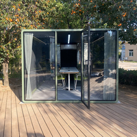Soundbox extérieur préfabriqué grande cabine modulaire insonorisée démontée jardin arrière-cour maison Pod bureau