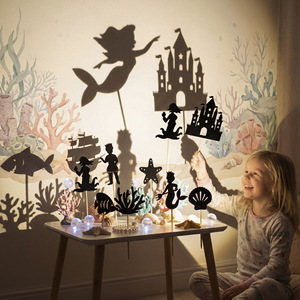 Juguetes <span class=keywords><strong>de</strong></span> Dinosaurios, Sirenas, Escenas Espaciales, Siluetas <span class=keywords><strong>de</strong></span> <span class=keywords><strong>Caperucita</strong></span> <span class=keywords><strong>Roja</strong></span>, No Eléctricos, para Padres e Hijos - Product Image 4