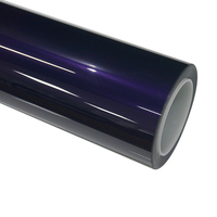 Film de protection de peinture TPU WRAPMASTER Premium 7,5 mil, violet métallisé liquide brillant, auto-réparateur, résistant aux UV, pour voiture