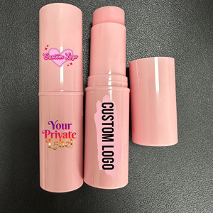 Balsamo al Collagene Personalizzato con Logo, Stick Anti-Rughe per Viso e Labbra, Idratante Volufiline Rassodante PDRN, Balsamo Multiuso al Collagene Rosa - Product Image 1
