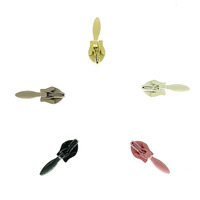 Glissière de fermeture éclair en métal de couleur personnalisée authentique LYH, de haute qualité, sans nickel, sans verrouillage, pour sacs et accessoires de sacs à main