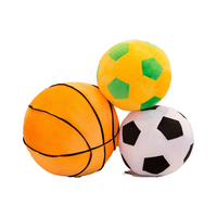 Oreiller de ballon de football en peluche personnalisable en usine jouet de football en peluche à quantité minimale de commande bas pour enfants ornements jouets de basket-ball et de volley-ball