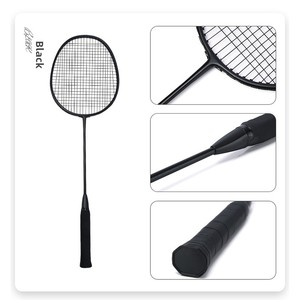 <span class=keywords><strong>Raquette</strong></span> de <span class=keywords><strong>badminton</strong></span> en fibre de carbone ultra-claire, durable, hautement élastique, légère, de type défensif, à faible puissance, adaptée aux débutants - Product Image 2