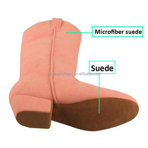 Bottes longues de <span class=keywords><strong>danse</strong></span> professionnelle sans fermeture à glissière Ivory Line Dance Suede Swayde <span class=keywords><strong>Country</strong></span> Dance Boots - Product Image 6