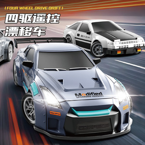 Voiture RC de drift 4x4 à l'échelle 1/24, modèle de voiture de course AE86, voiture de sport GTR, véhicule télécommandé 2.4G, jouet pour garçons et enfants, meilleur cadeau - Product Image 4