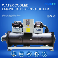 Sistema de Enfriamiento Industrial de Ahorro Energético con Rodamiento Magnético de Frecuencia y Bomba de 1310KW Kingfit para Tratamiento de Superficies