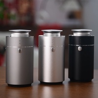 Diffuseur d'arômes métallique pour voiture, régulation à trois niveaux, capacité 10-20 ml, fixation sur porte-gobelet, démarrage/arrêt intelligent avec la voiture