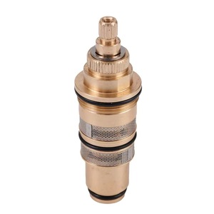 Cartucho de grifo termostático Flola Copper, válvula mezcladora de latón para control de agua fría y caliente - Product Image 5