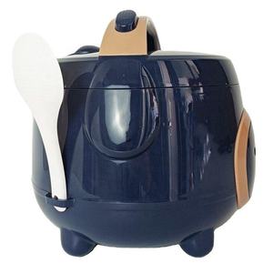 Cuisinière à <span class=keywords><strong>riz</strong></span> électrique portable de luxe 1,5 L, revêtement antiadhésif, minuterie mécanique, acier inoxydable, motif tigre mignon, approvisionnement direct usine - Product Image 3