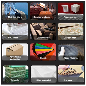 Máquina cortadora plana de tela REMEYA con componentes de núcleo de persianas enrollables de tamaño (PLC y motor) 380V/220V 1 año de garantía - Product Image 3