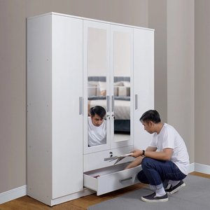 Armoire <span class=keywords><strong>de</strong></span> rangement métallique moderne avec <span class=keywords><strong>porte</strong></span> <span class=keywords><strong>coulissante</strong></span> à motif imprimé pour vêtements, idéale pour <span class=keywords><strong>atelier</strong></span>, salon, hôpital - Product Image 2