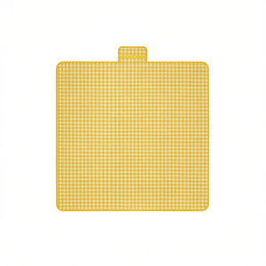 Tapis de pique-nique extérieur à motif à carreaux 1,5x1,5m, pièce unique - Product Image 1