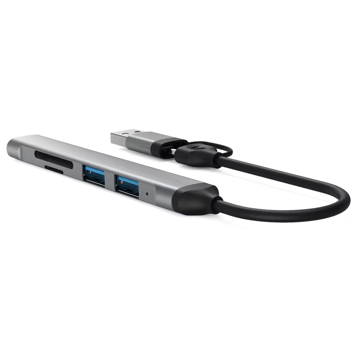 5 Port Adapter Multiport Usb C Hub 5 in 1 Type C Hub Adapter Usb to Type C Hub 5 in 1