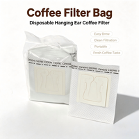 Filtre à café jetable en non-tissé de qualité alimentaire à accrocher, pour la maison, le bureau et les voyages – Approvisionnement direct usine